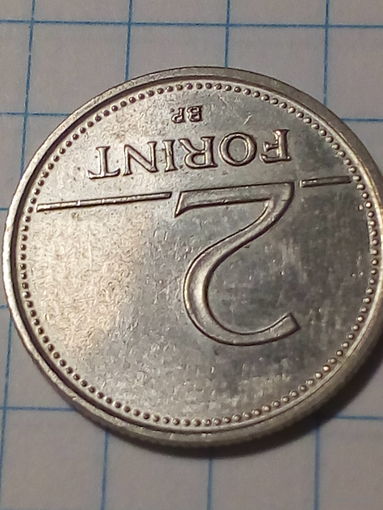 2 форинта Венгрия 2001 год