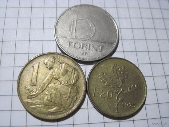 Три монеты/34 с рубля!