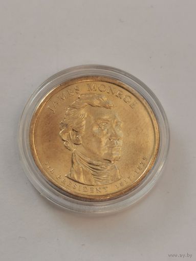 1 доллар 2008 г. Джеймс Монро. С рубля