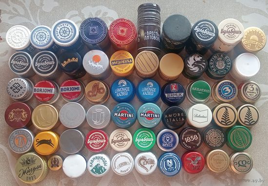 60 винтовых крышек