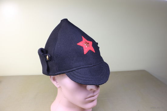 Будёновка с эмалевой звездой. 58-60 раз. Распродажа коллекции вещей. С РУБЛЯ! АУКЦИОН!