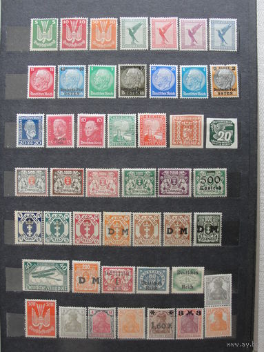 Продажа коллекции с 1 рубля! Чистые почтовые марки Германии.