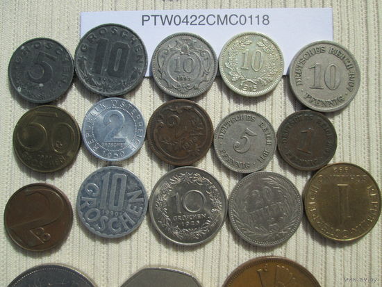 15 монет Австрии, Австро-Венгрии и Германии, 118