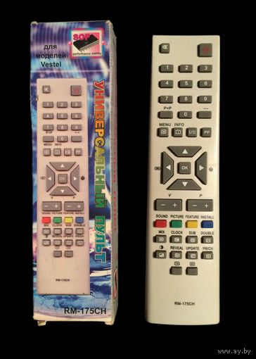 Пульт универсальный RM-175CH для моделей телевизоров Vestel