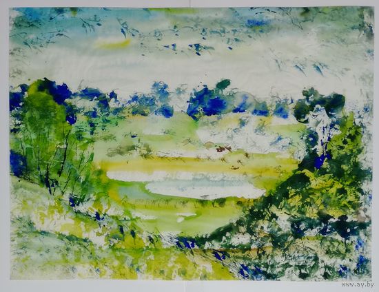 Акварель 47х62