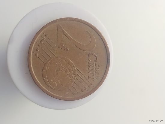 2 евроцента Италия 2002 год лот 43
