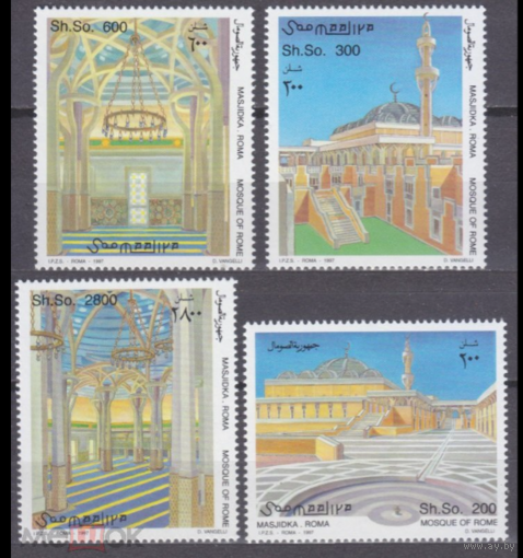1997 Сомали 657-660 Мечеть в Риме  MNH