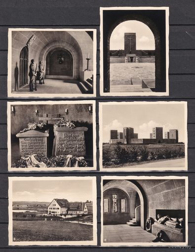 41.D. Германия. Третий Рейх. Набор мини фотооткрыток (7Х9). Мемориал в Танненберге. 10 шт. (* - смотреть описание ).