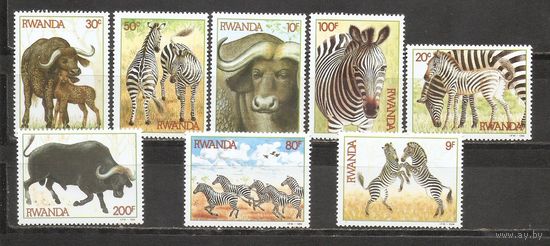 ФФ1 Руанда 1984 Фауна