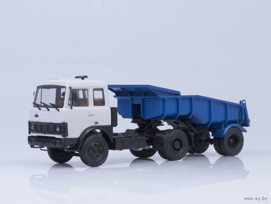 МАЗ-5432 с полуприцепом МАЗ-5232В, (серый/голубой)