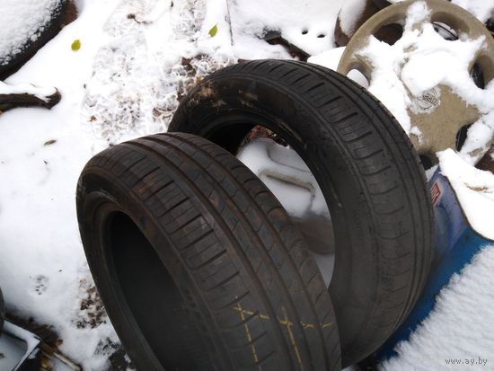 Лот 1436. Пара летних шин 175/60 R15 Hankook остаток не менее 7 мм. Старт с 120 рублей!