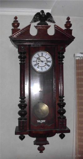 Часы настенные Е.R.Schlenker Kienzle Германия 1903 год 114 см