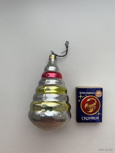Елочная игрушка Пирамидка.