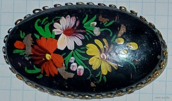 Брошь. Ретро времен СССР.