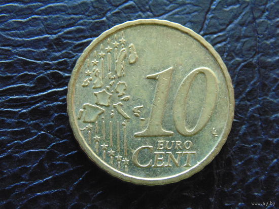 Австрия 10 евроцентов 2002г.