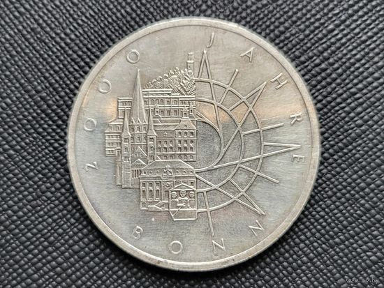 10 марок 2000 лет городу Бонн D ФРГ Серебро 15,5 грамма 625 пробы! ВОЗМОЖЕН ОБМЕН!