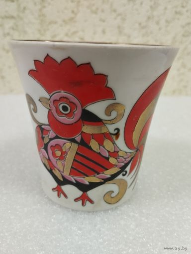 Чашка чайная (500 мл) Петушок, ЛФЗ. СССР