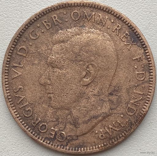 Великобритания 1 пенни 1938 г.