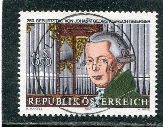 Австрия. Иоганн Альбреххтсбергер, композитор, органист