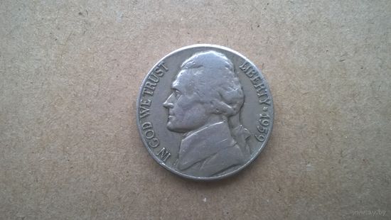 США 5 центов, 1959"D". (К-U-)