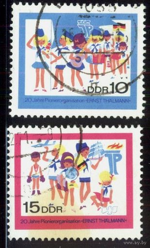 ГЕРМАНИЯ, ГДР - 1968 [Mi. 1432-1433] Гашеная (DDR03)