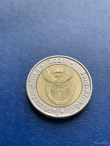 ЮАР 5 рэндов 2021 г