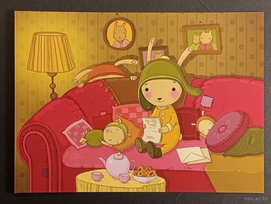 Открытка Беларусь Четкова 2009 год