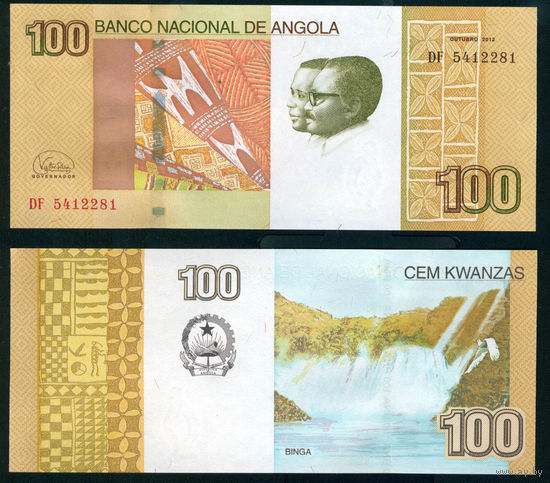 Ангола 100 кванза 2012 UNC