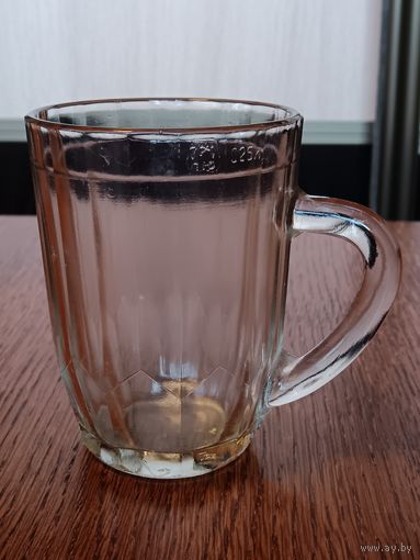 Бокал пивной из СССР. 0.25 литра. Не частый.