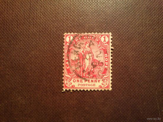 Британская колония Мыс Доброй Надежды 1893 г.Аллегория " Надежда"./40а/