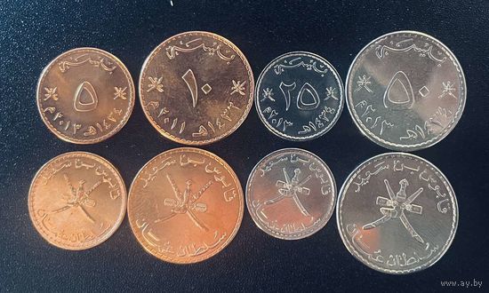 Оман Набор 4 монеты UNC