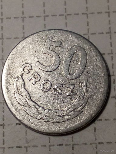 50 грошей Польша 1965 г