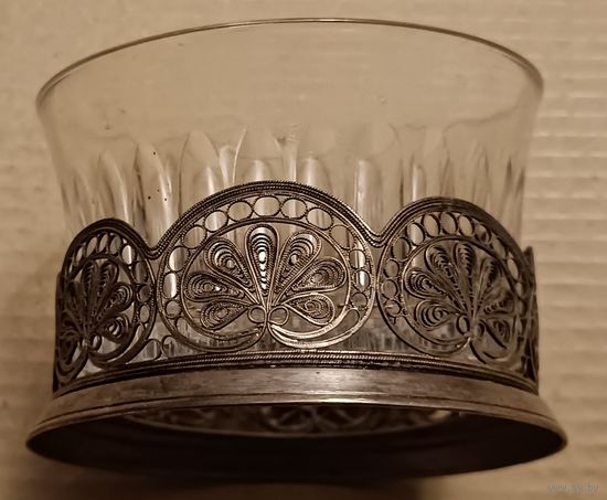 Мельхиоровая конфетницы. Скань. СССР. С 1 рубля!