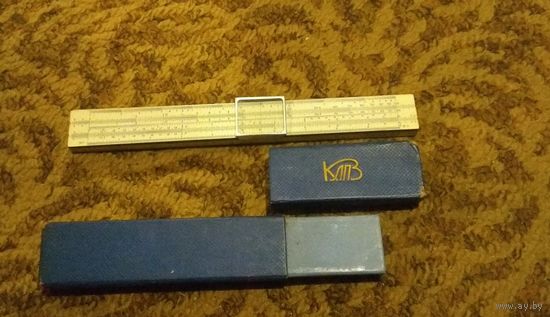 СССР: Логарифмическая линейка, Киев "КЛПЗ",1960г., в футляре