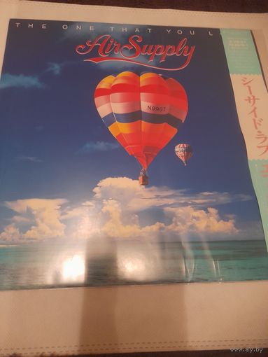 AIR SUPPLY "THE ONE THAT YOU LOVE " 1981 LP JAPAN ARISTA 25RS127 NM