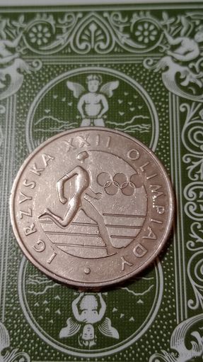 Польша 20 злотых 1980 олимпийские игры