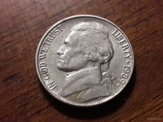 США 5 центов 1989 (P)