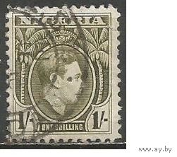 Нигерия. Король Георг VI. 1938г. Mi#58.