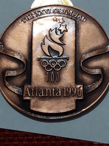 Медаль " Спорт Атланта 1996 Беларусь  6 см.  т.м. "