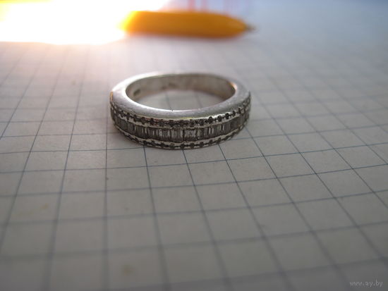 Кольцо 925 пробы 16,5 размера.
