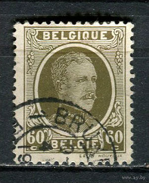 Бельгия - 1927 - Король Альберт I 60С - [Mi.227] - 1 марка. Гашеная.  (Лот 13GR)-T41P34