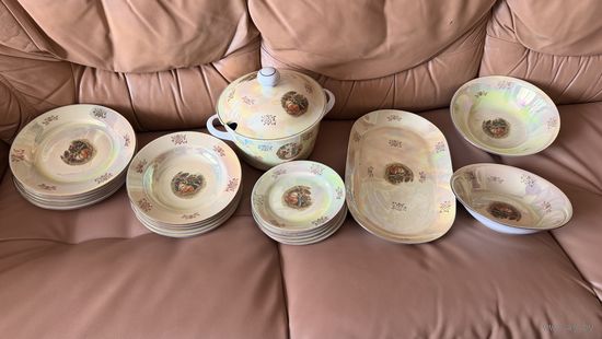 Сервиз ГДР. Мадонна. ТОРГИ С 1 РУБЛЯ!