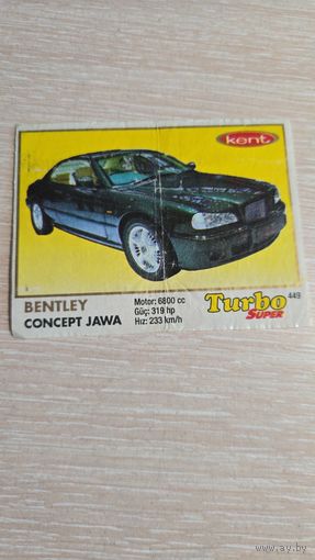 Вкладыша от жвачки TURBO 449