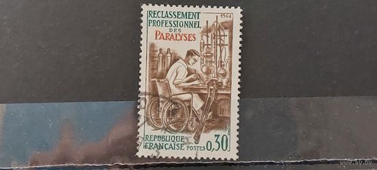 РАСПРОДАЖА ФРАНЦИЯ 1964г. Полная серия. Гаш.