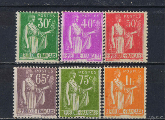 Франция 1932 Вып Мир Стандарт #280-1, 283-4A,286*