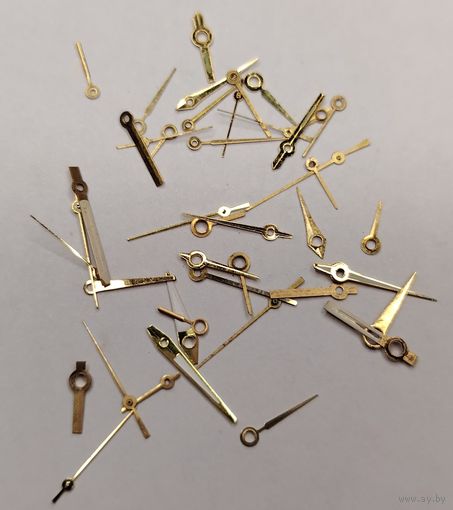 Стрелки часов СССР (позолота), без МЦ!!