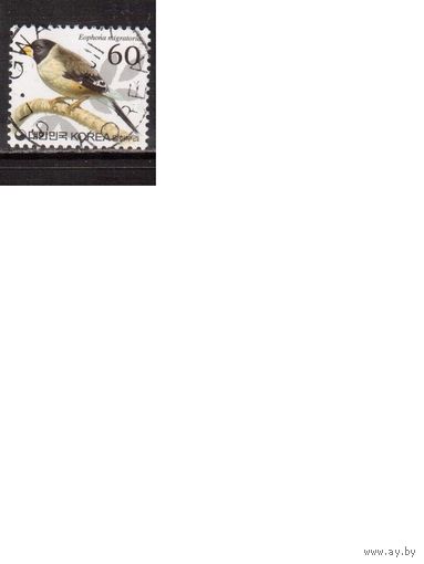 Корея Южная-2002, (Мих.2239 )  гаш. ,  Фауна, Птицы