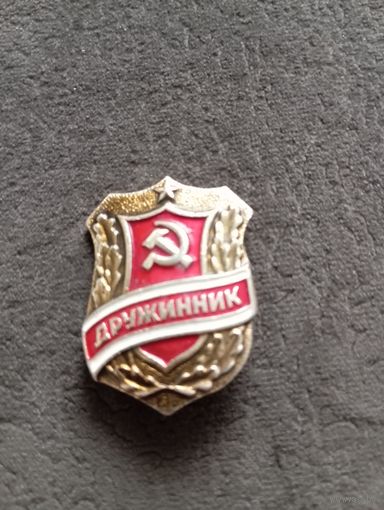 Значок СССР  Дружинник