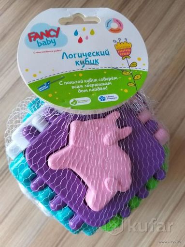 Логический куб с животными для малышей, новый