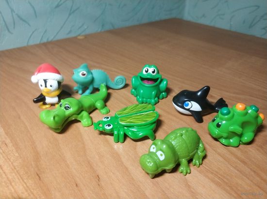 Игрушки киндер животные